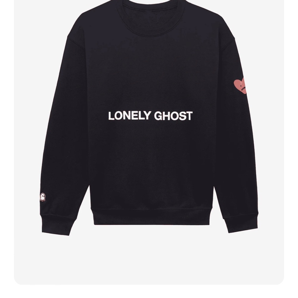 Lonely ghost crew neck.